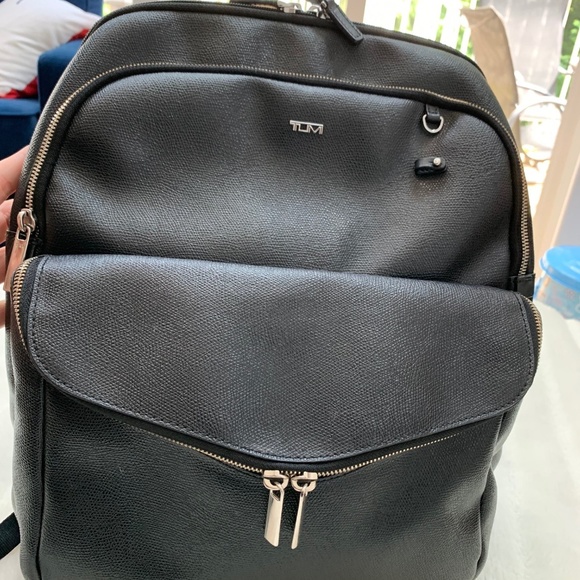 leather laptop backpack ladies